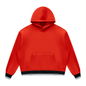 Unisex Oversized Color Block Fleece Hoodie