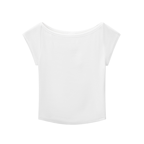 Waran Women’s Essential Wide Neck Baby T-Shirt 260GSM
