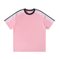 Unisex Colorblock Striped T-Shirt