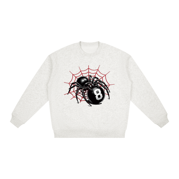 Waran Oversized Drop Shoulder Crewneck Sweatshirt | Spider 300GSM