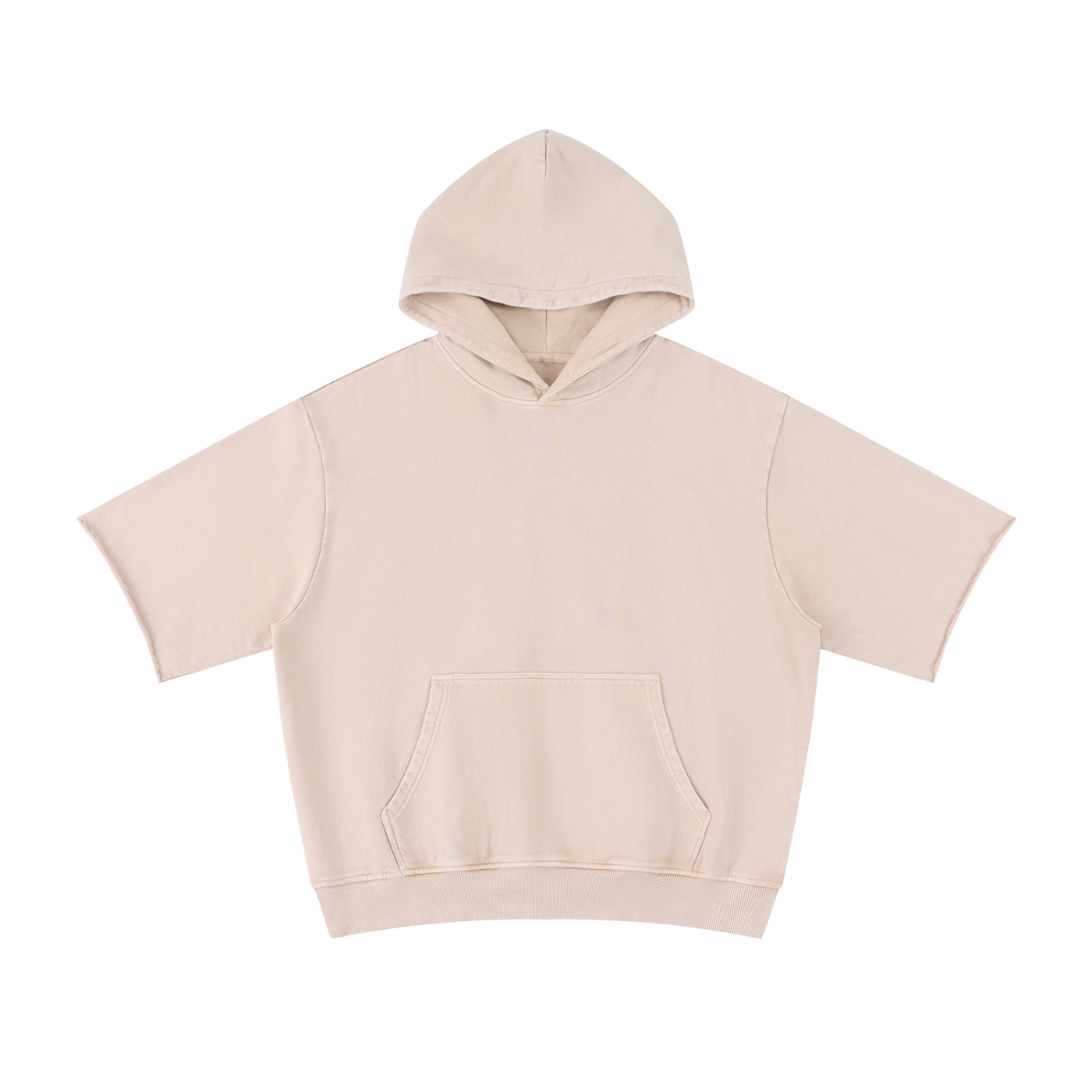 Waran Mineral Wash Short Sleeve Hoodie