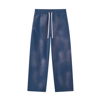 Unisex Sunfade Wide Leg Fleece Sweatpants