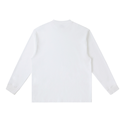 Mens Crewneck Long-Sleeve T-Shirt