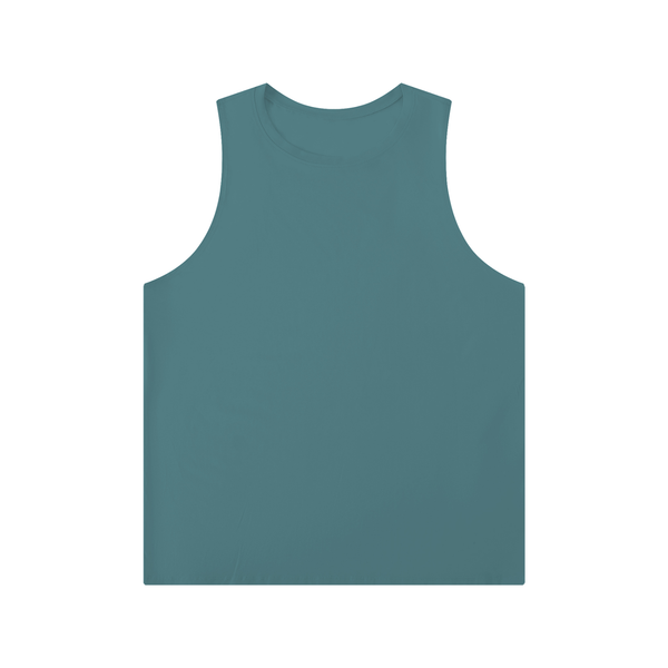 Waran Men’s Solid Color Crewneck Tank Top