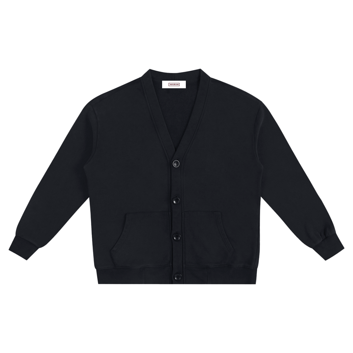 Snow Washed Sweat Cardigan