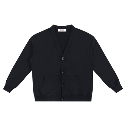 Snow Washed Sweat Cardigan