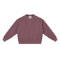 Vintage Wash Fleece Quarter Zip Sweatshirt