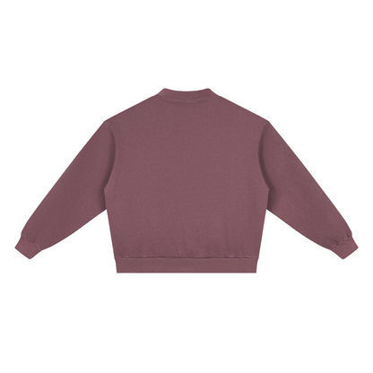 Vintage Wash Fleece Quarter Zip Sweatshirt