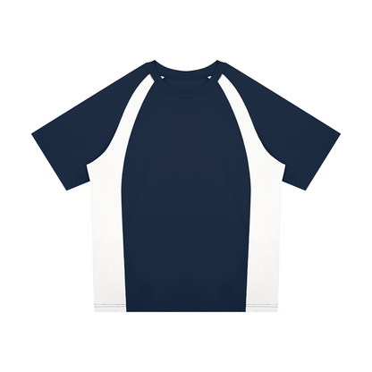 Unisex Raglan Color Block T-Shirt