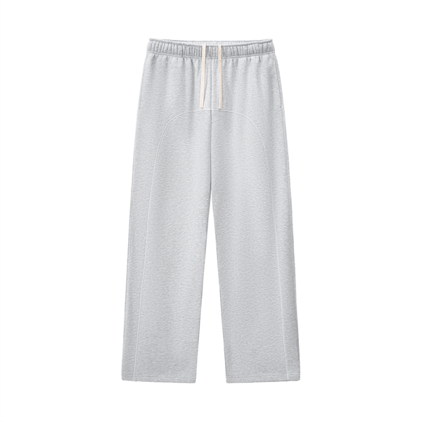 Waran Contrast-Stitched Fleece Sweatpants