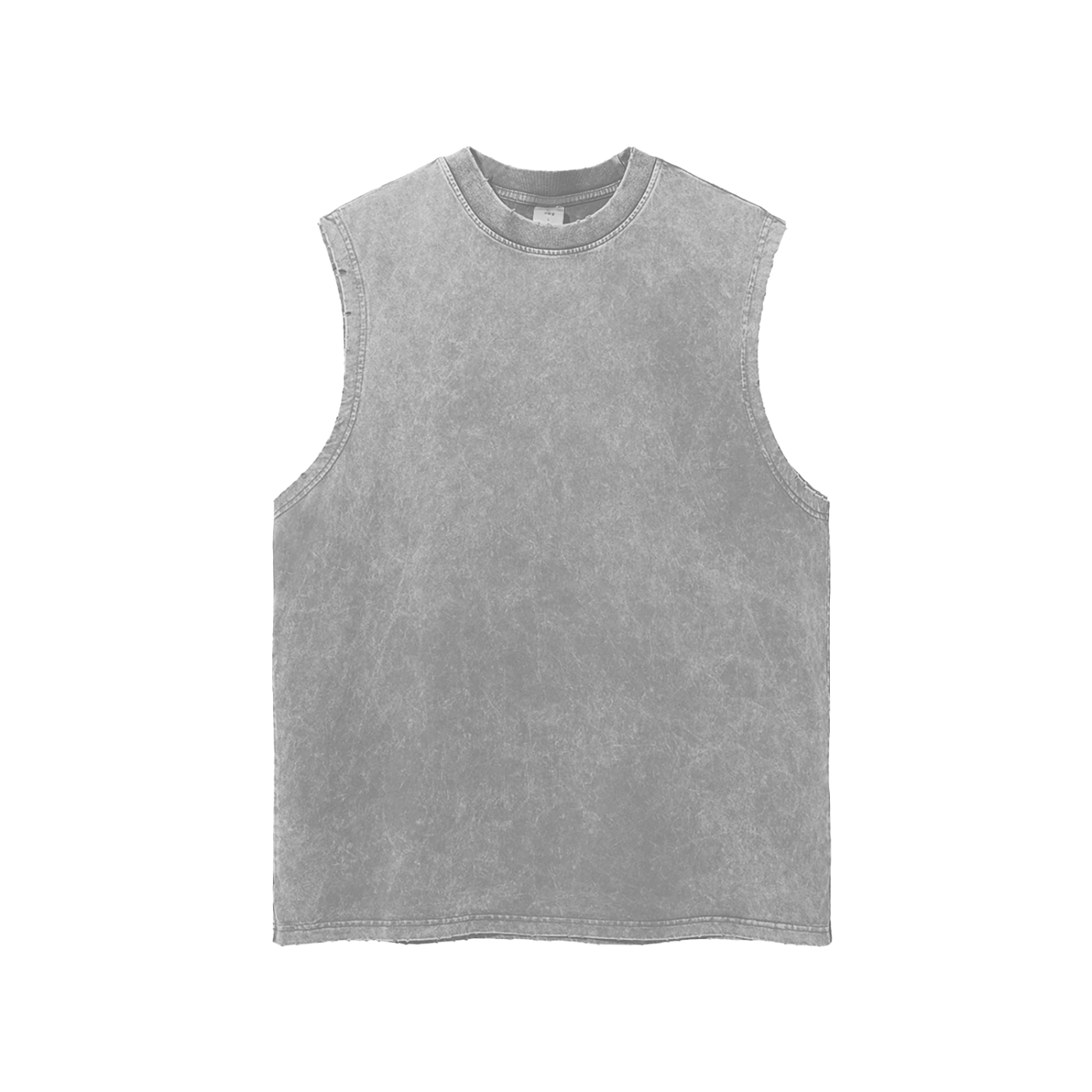 Waran Snow Washed Frayed Hem Tank Top 275GSM