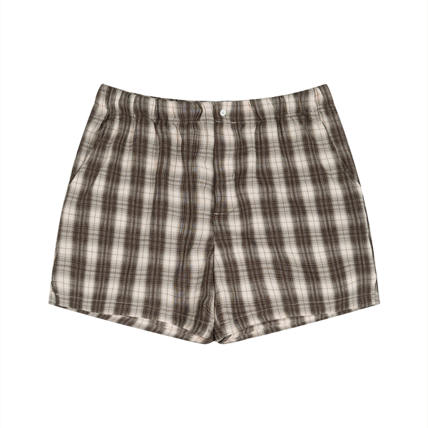 Waran Unisex Plaid Shorts