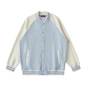 Two Tone Raglan Sleeve Varsity Jacket
