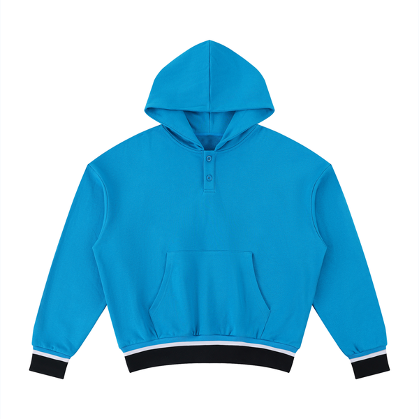 Waran Unisex Oversized Color Block Boxy Hoodie 400GSM