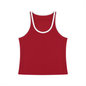 Women's Color Block Cropped Tank Top