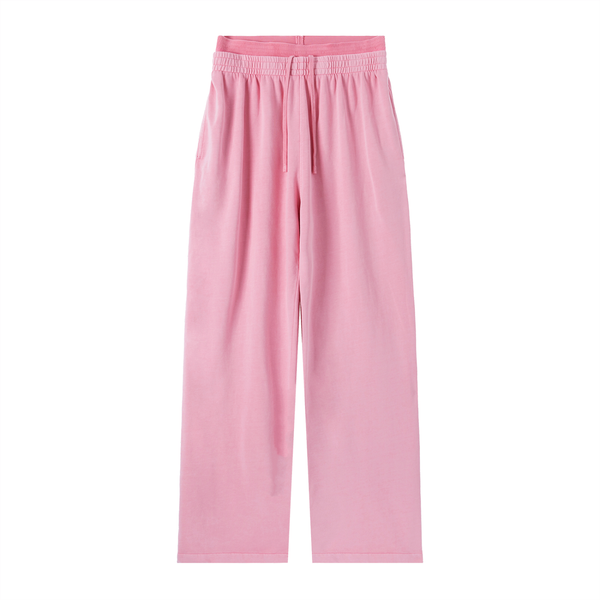 Pantalon à taille délavée style vintage
