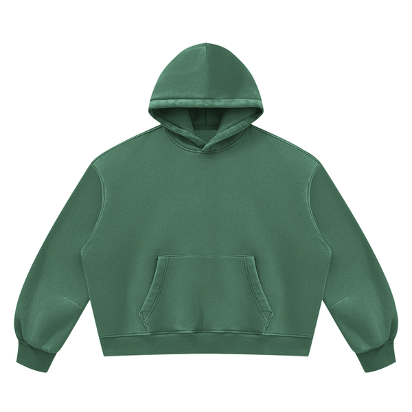 Waran Unisex Vintage Wash Boxy Fleece Hoodie
