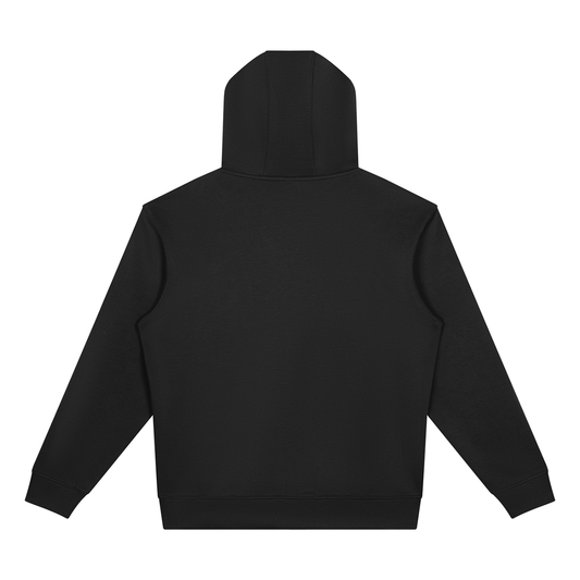 Unisex Drop Shoulder Full Zip Hoodie