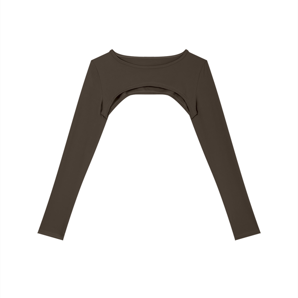 Waran Women’s Cutout Long Sleeve Yoga Shrug