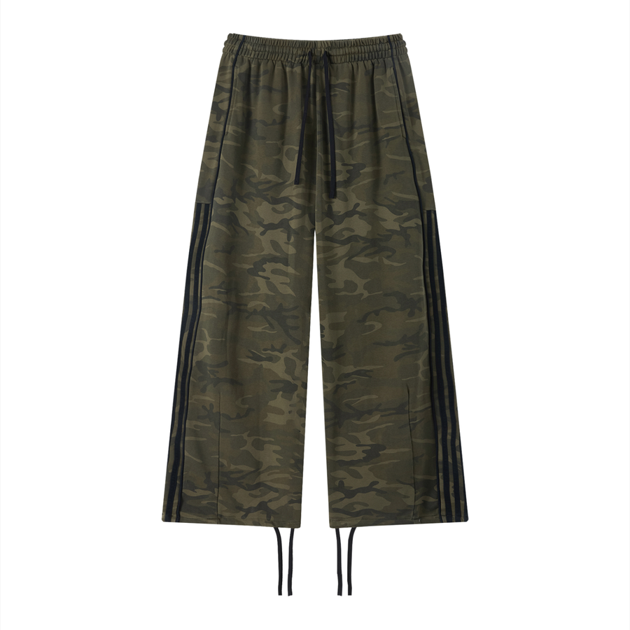 Waran Unisex Camo Wide Leg Sweatpants