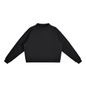 Fleece Mock-Neck Crew Sweatshirt US