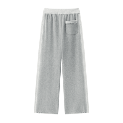 Women's Color Block Raw Hem Sweatpants