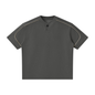 Unisex Oversized Piping Henley T-Shirt