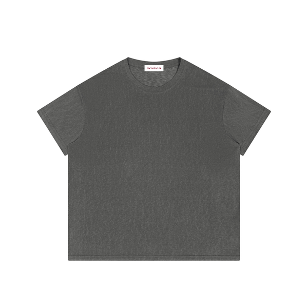 Waran Men’s Sheer Lyocell Blend Boxy T-Shirt