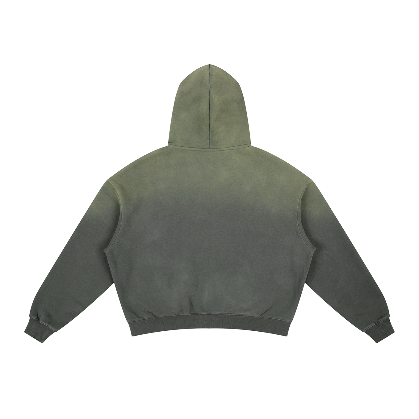 Waran Frayed Sunfade Boxy Fleece Hoodie