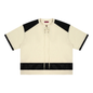 Unisex Raglan Sleeve Mesh Boxy T-Shirt