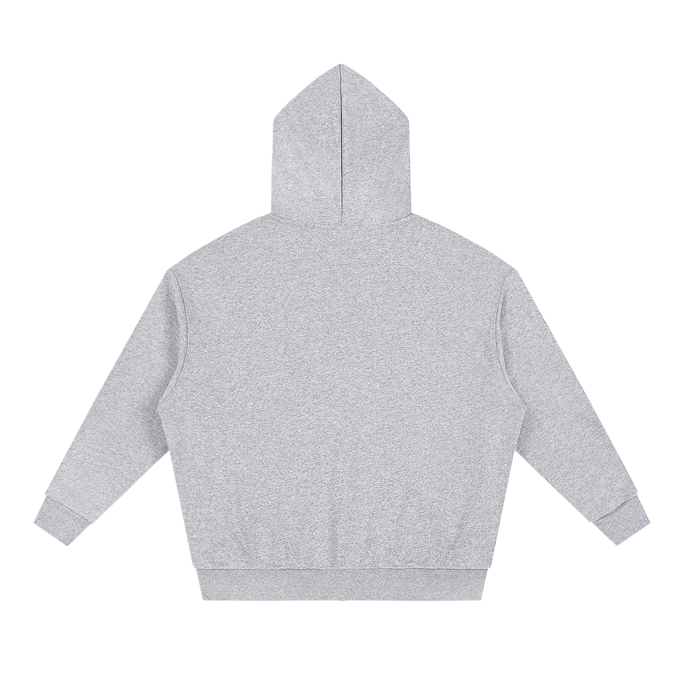 Waran Unisex Loose Solid Full Zip Hoodie