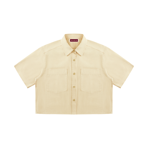 Waran Women’s Crop Short Sleeve Shirt