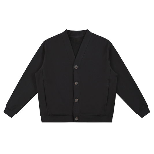 Mens Heavyweight Sweat Cardigan
