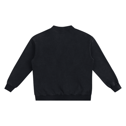 Snow Washed Sweat Cardigan