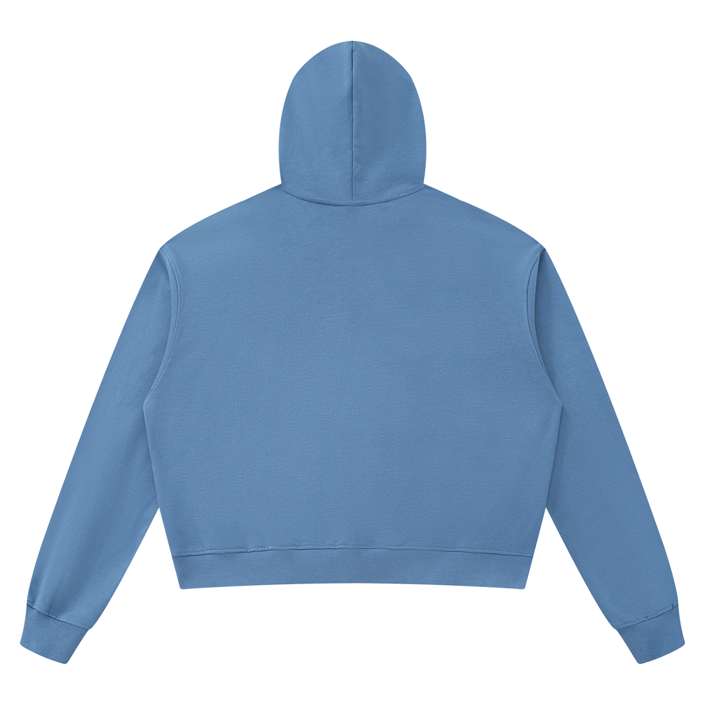 Unisex Boxy Raw Edge Hoodie