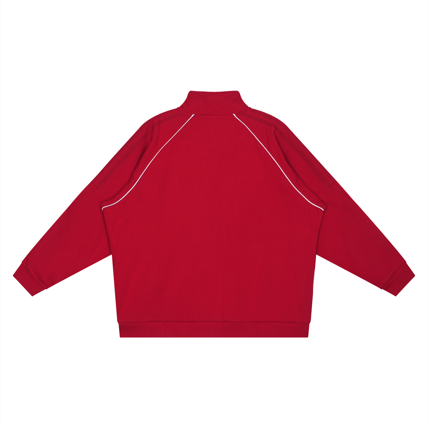 Waran Reflection Striped Raglan Sleeve  Jacket