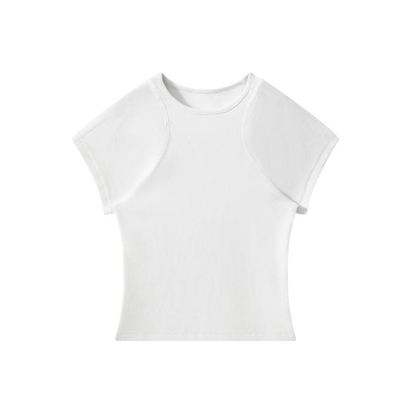 T-shirt cintré à empiècements pour femme 260 g/m²