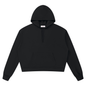 Unisex Boxy Raw Edge Hoodie