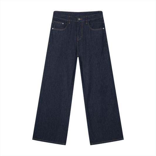Men's Loose Fit Wide Leg Jeans