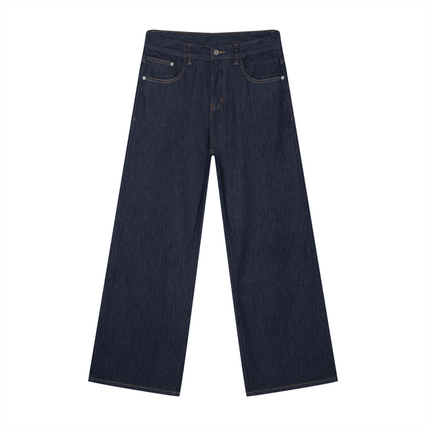 Waran Men’s Loose Fit Wide Leg Jeans 270GSM