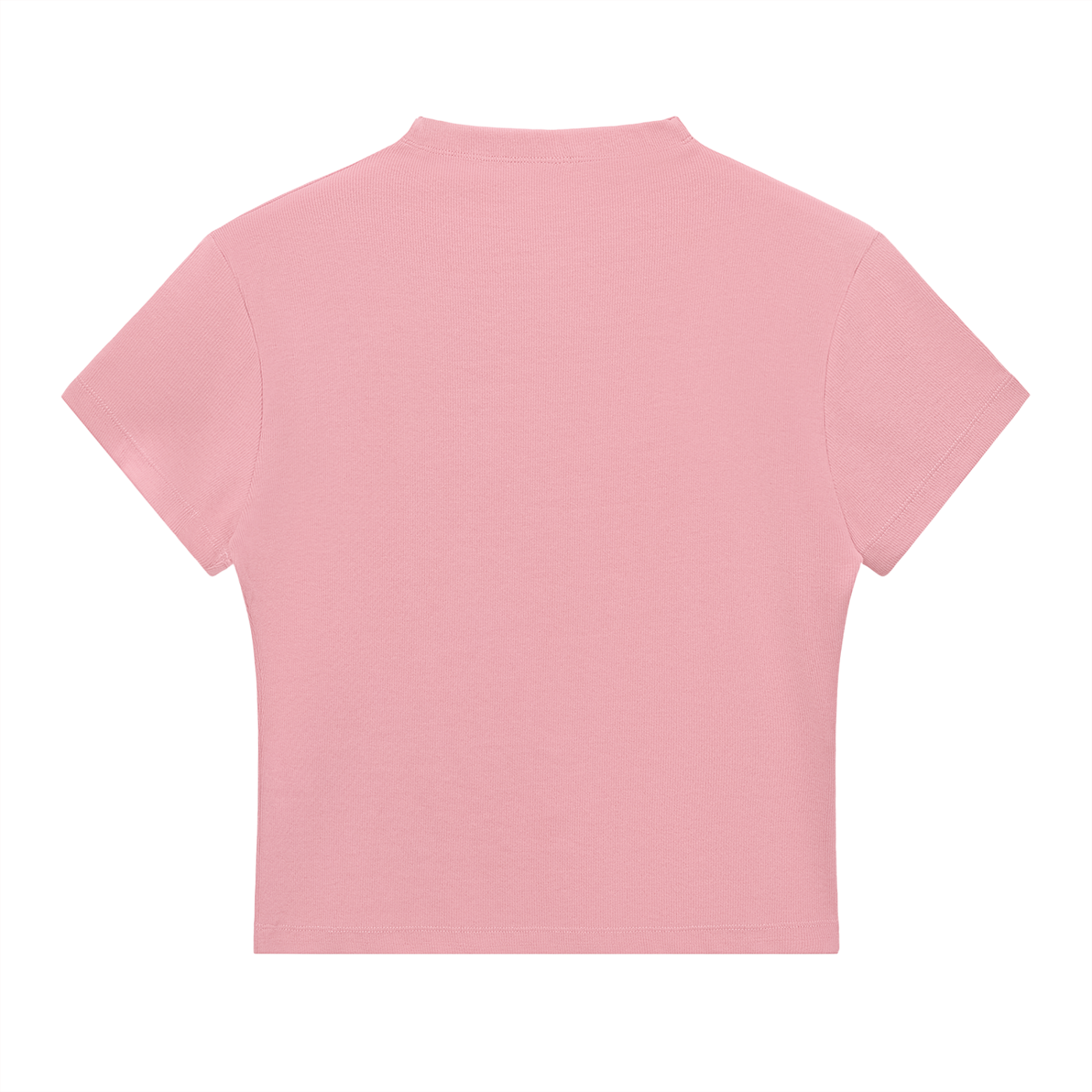 Womens Slim Fit Mock Neck T-Shirt