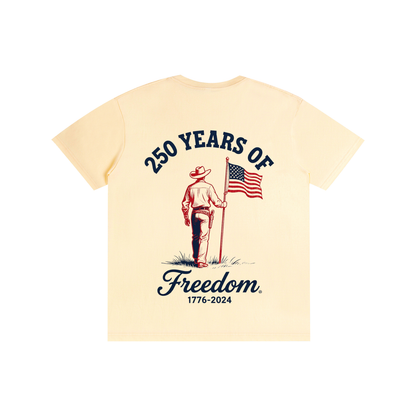 Pure Cotton Unisex T-Shirt | American 250yrs