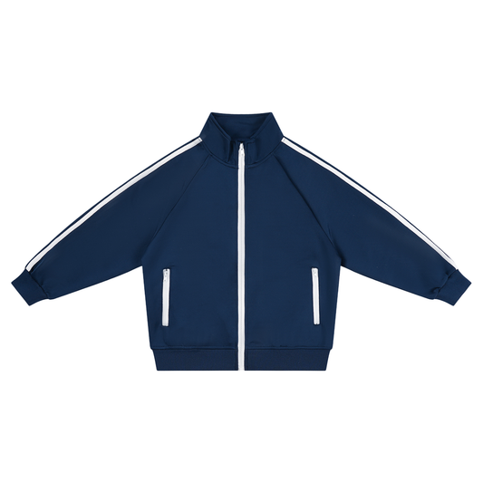 Kids’ Contrast Tape Coach Jacket