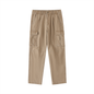 Cotton Elastic-Waist Cargo Pants