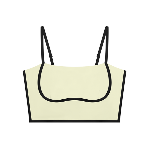 Soutien-gorge de sport de yoga color block pour femmes