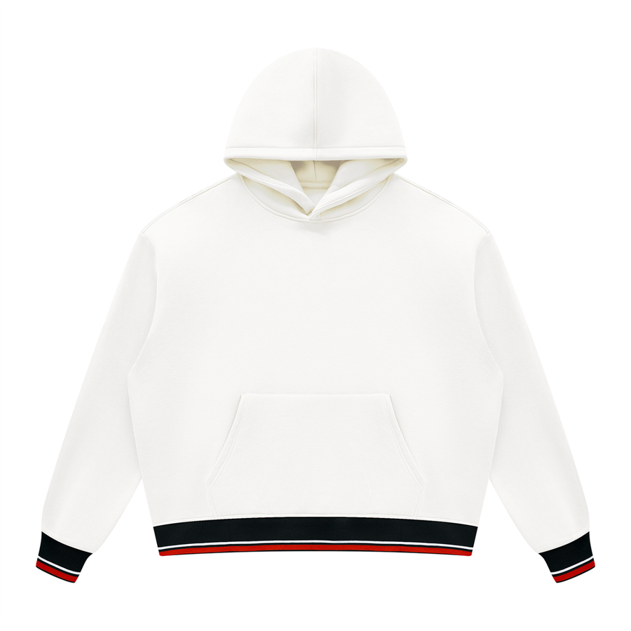 Waran Unisex Oversized Color Block Fleece Hoodie