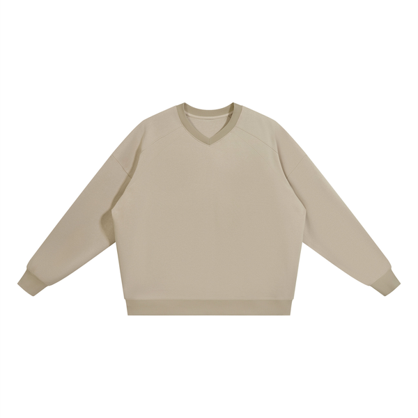 Waran Unisex Oversized V-Neck Sweatshirt