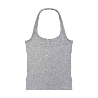 ribbed tank top,tank top,henley neck,ribbed henley neck,henley tank top,womens