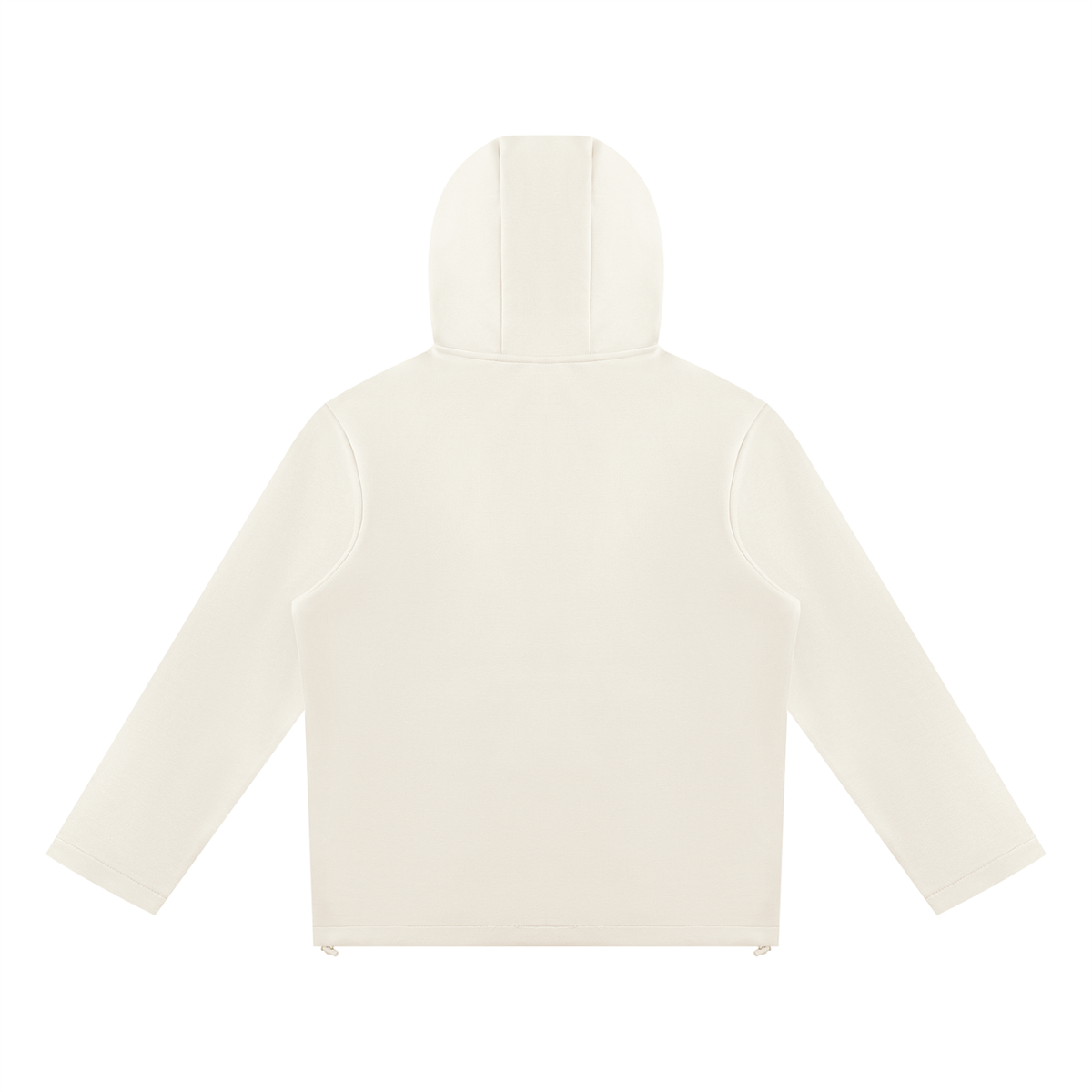 Unisex Paneled Full Zip Hoodie