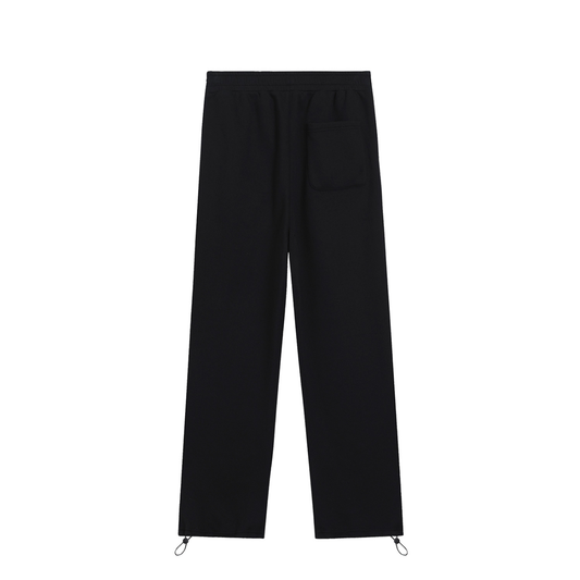 Drawstring Straight-Leg Sweatpants
